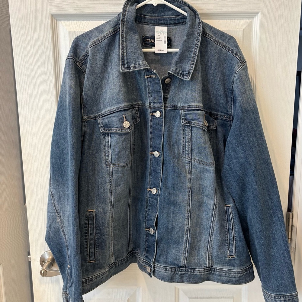 Maurices Denim Blue Jean Jacket